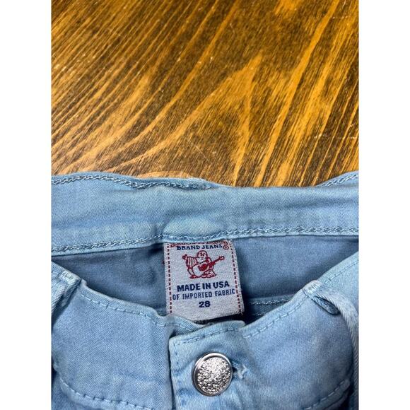 True Religion Y2K Misty Skinny Swarovski Light Wash Jeans - Picture 8 of 8